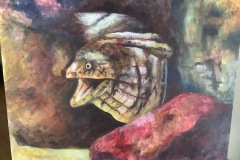 池袋サンシャイン水族館のだらしないウツボ